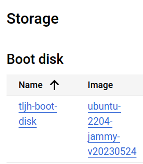Boot disk with Ubuntu jammy image