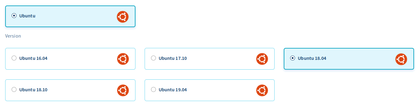 Select Ubuntu 22.04 as the image