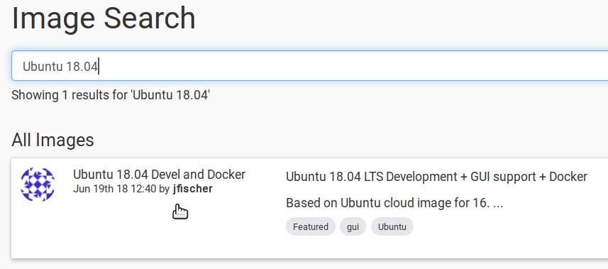 Select Ubuntu 22.04 x64 image from image list